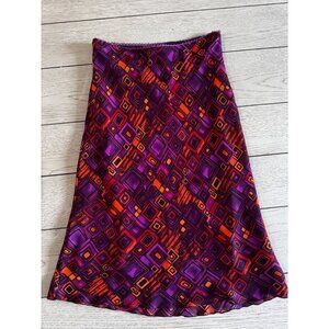 Vintage XOXO geometric 80’s inspired skirt size small